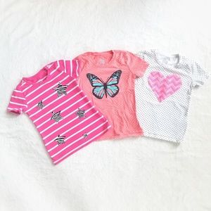 Little girl t shirts (bundle of 3)